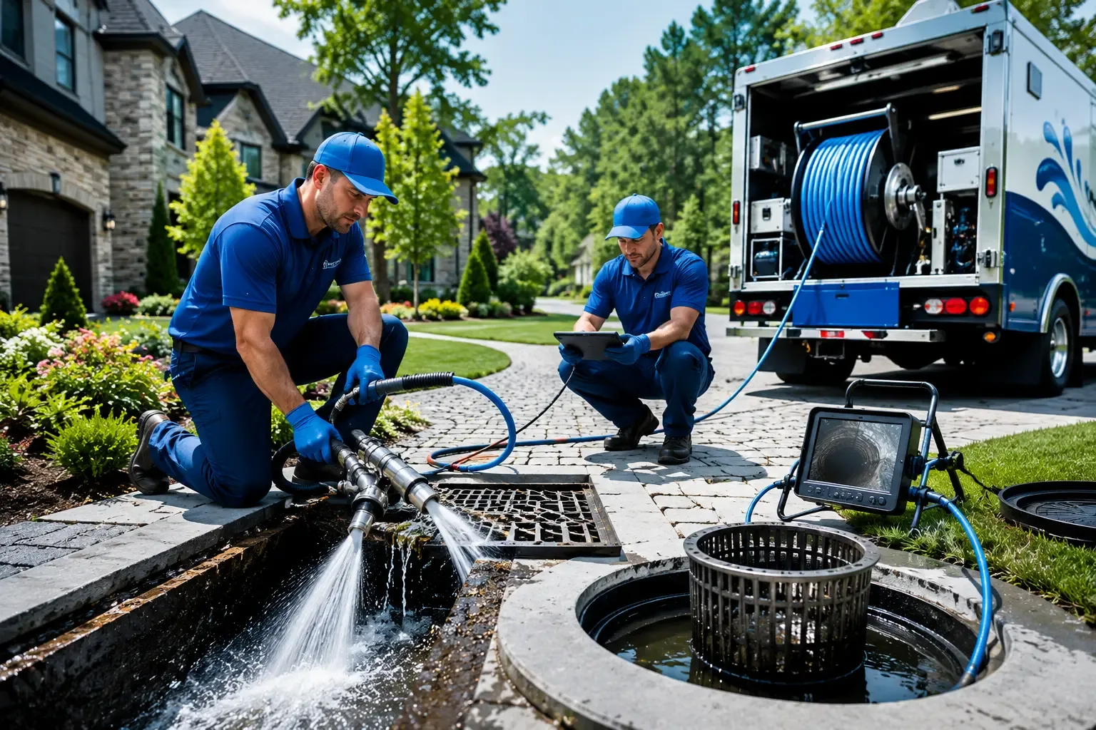 Local outdoor drain cleaning professionals in Metz, WV